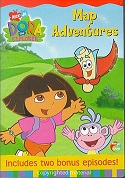 Dora The Explorer. Map Adventures. Map adventures /